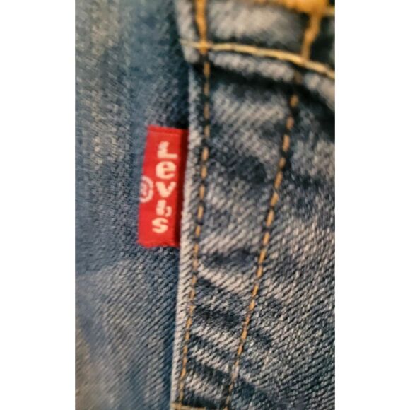 34x32 Levi Straus Blue Jeans Denim Pants Vintage Red Tag - Picture 3 of 4